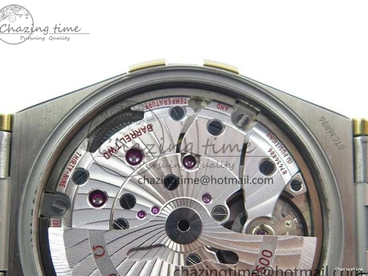 0312 Stylish Constellation 38mm SS RG VSF 1:1 Best Edition WhiteTextured Dial on SS RG Bracelet A8500 Super Clone 7921